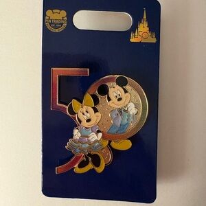 Disney Disneyworld 50th Celebration Pin